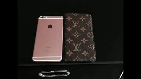 louis vuitton iphone 6s case|Louis Vuitton iPhone folio case.